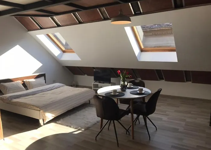 דירה Savoya Nr2 Loft Old Center Self Check-in Workspace *